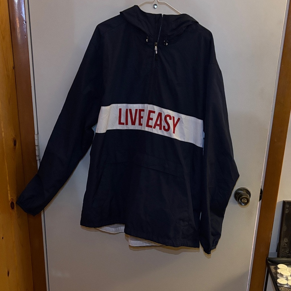 Live Easy Apparel 1/4 Zip Jacket XXL